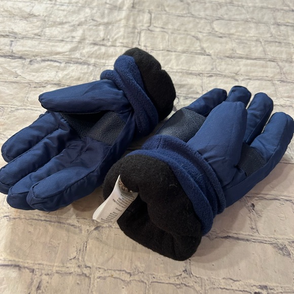 THERMOSOFT INSULATION 40 GRAMS WOMEN’S NAVY BLUE WOMENS WINTER GLOVES SIZE L/XL - Picture 4 of 7